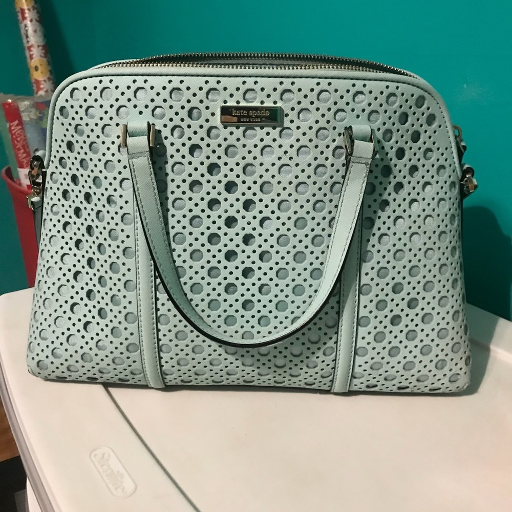 Kate Spade Mint Green Crossbody Purse